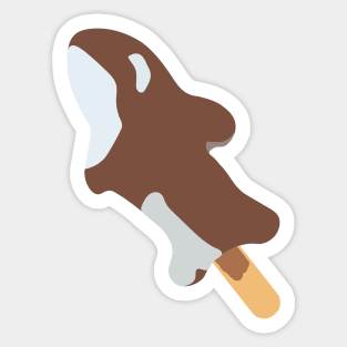 Shamu Ice Cream Sticker